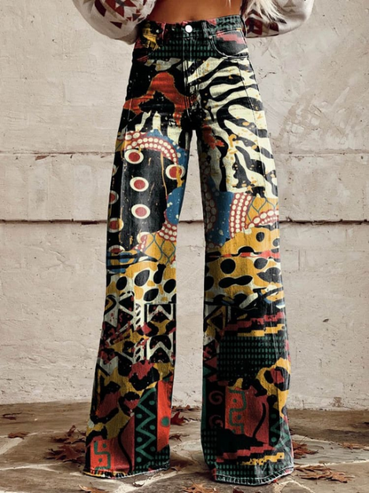 TARA | ART BAGGY PANTS