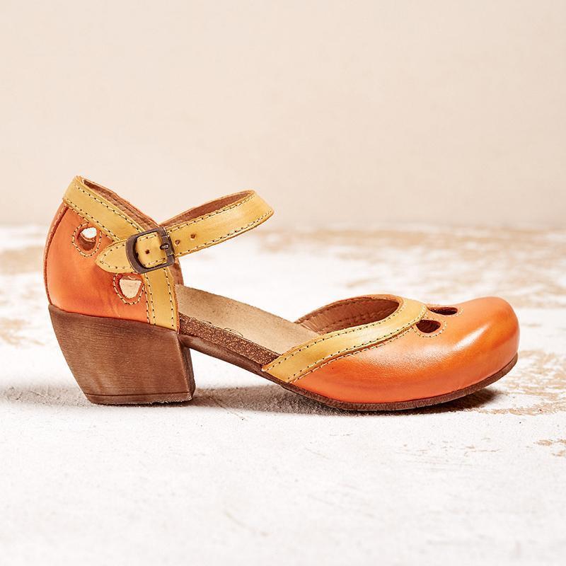 Lara | Comfortable Low-heel Sandals