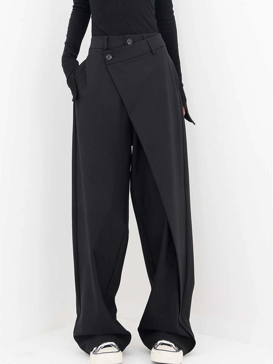 Maddalena™ | Asymmetric Baggy Pants