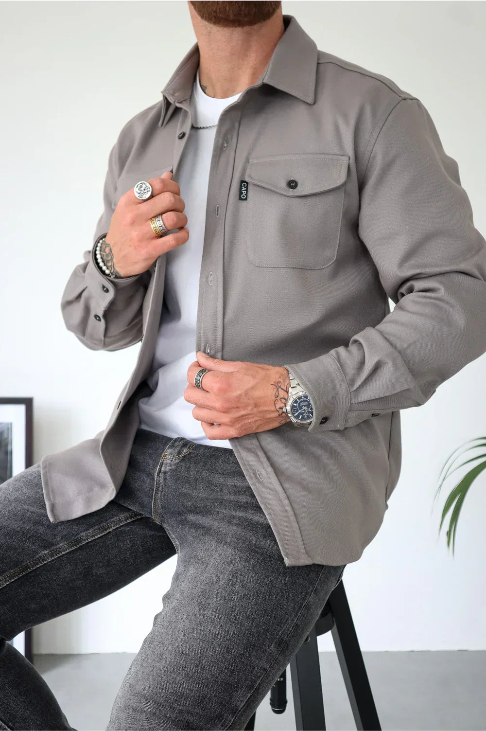 APOLLO - REFINED OVERSHIRT