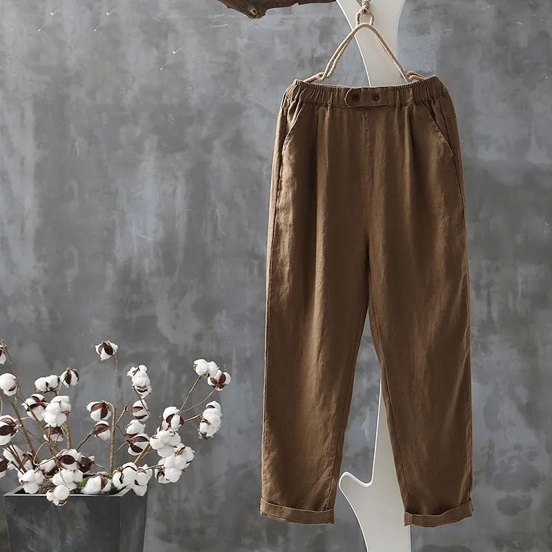 Laura - Comfy Linen Pants