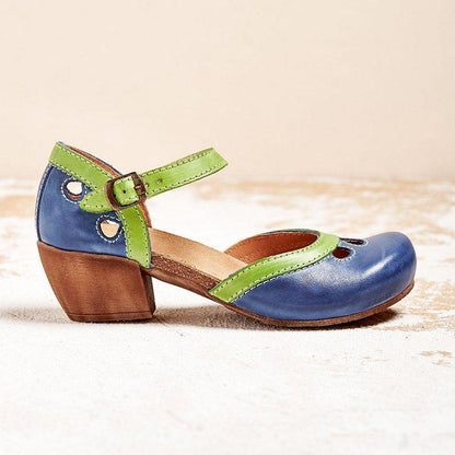 Lara | Comfortable Low-heel Sandals