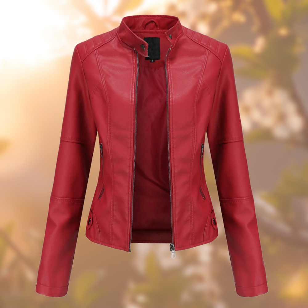 MADELINE | STYLISH LEATHER JACKET