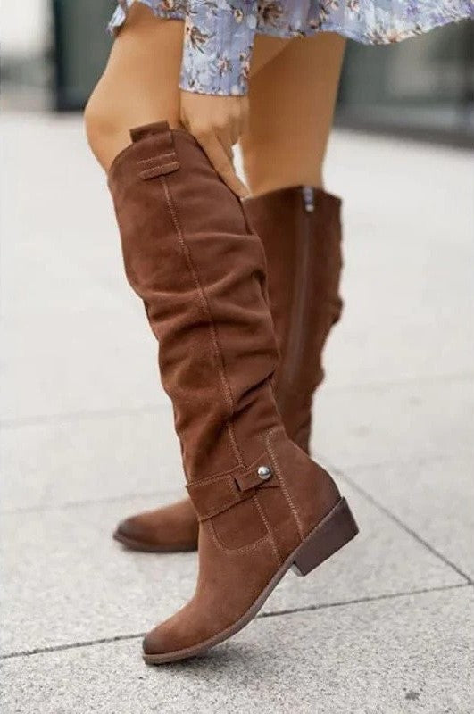 Lena - Luxurious Suede Boots