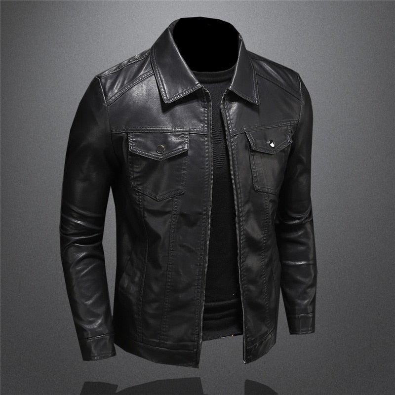 Bruno | Leather Jacket