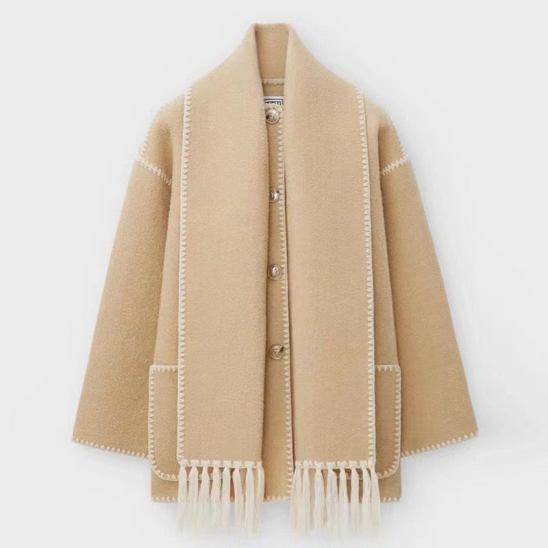 Viona™ | Comfortable Wool Cape Jacket