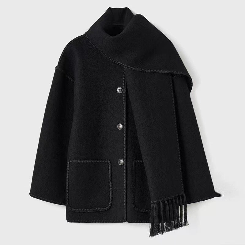 Viona™ | Comfortable Wool Cape Jacket