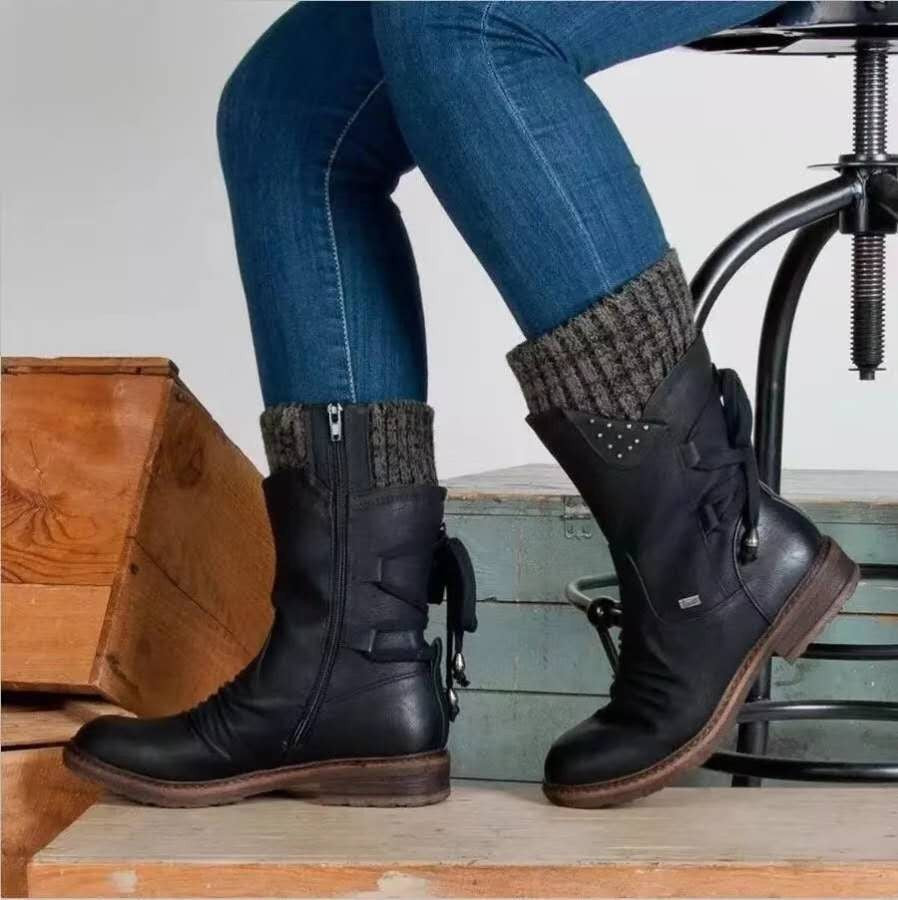 Sierra™ | Winter Lace-Up Boots