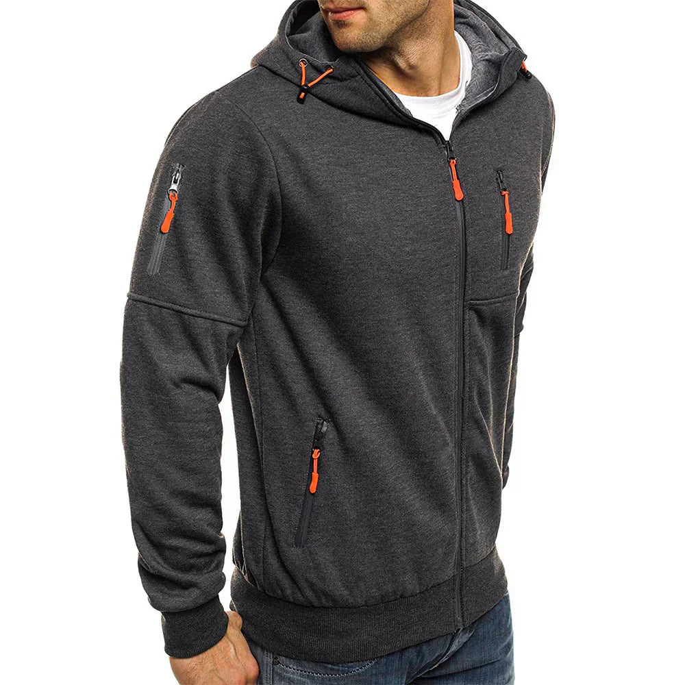 Archie - Relaxed Zip-Up Hoodie