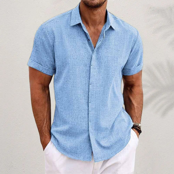 Anton™ - Airy Cotton-Linen Mix Shirt