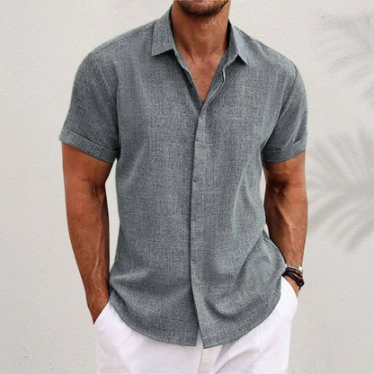 Anton™ - Airy Cotton-Linen Mix Shirt