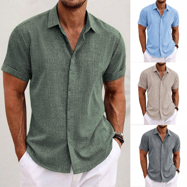 Anton™ - Airy Cotton-Linen Mix Shirt