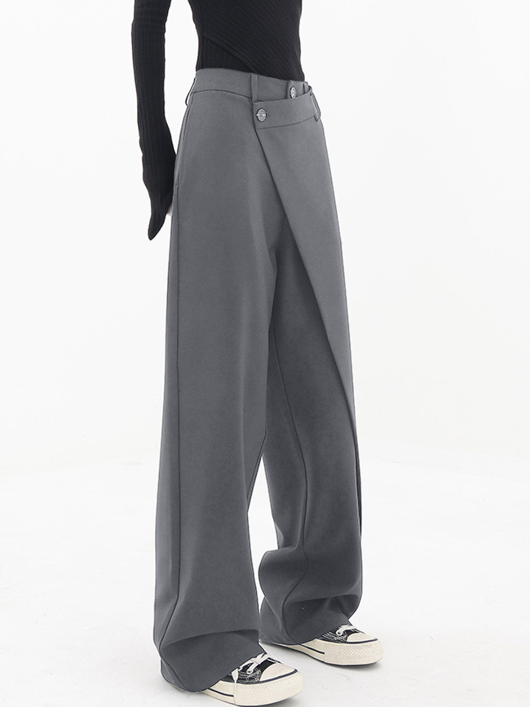 Maddalena™ | Asymmetric Baggy Pants