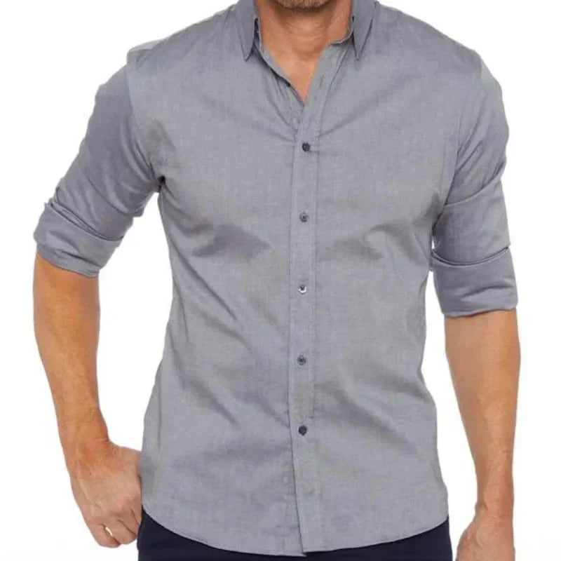 Ronald | Men's Shirt with Zipper