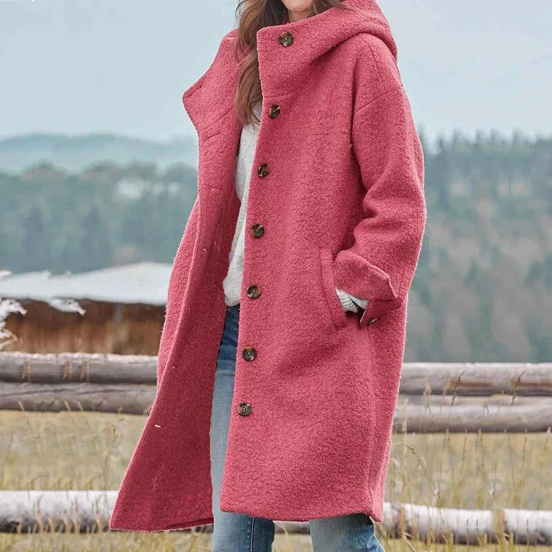 Quinn | Cosy Hooded Coat