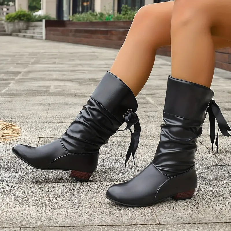 Lisa | Elegant mid calf boots