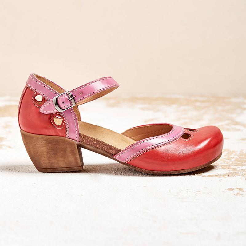 Lara | Comfortable Low-heel Sandals