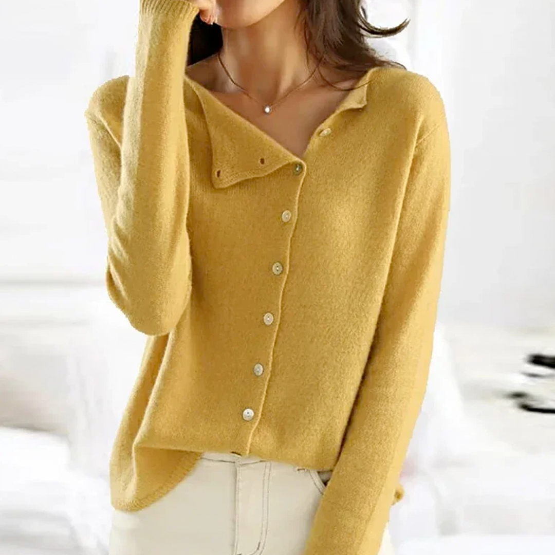 Camille - Elegant Wool Cardigan