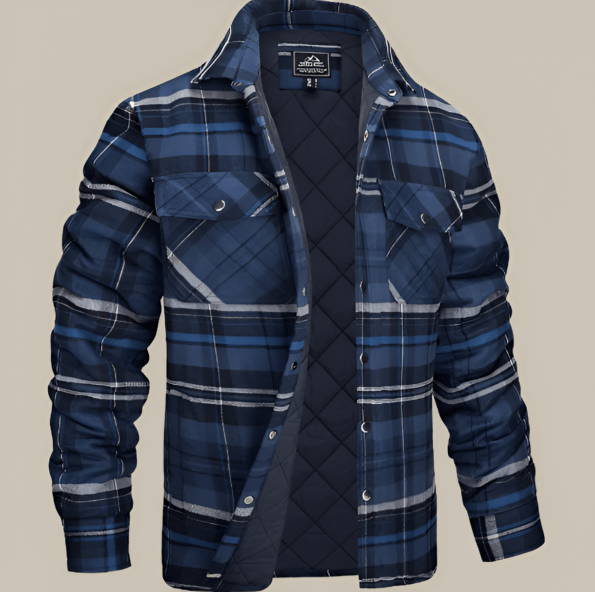 David™ | Stylish Checked Men's Jacket