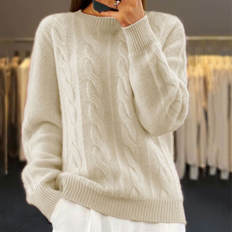 Nathalie - Cozy Knitted Sweater