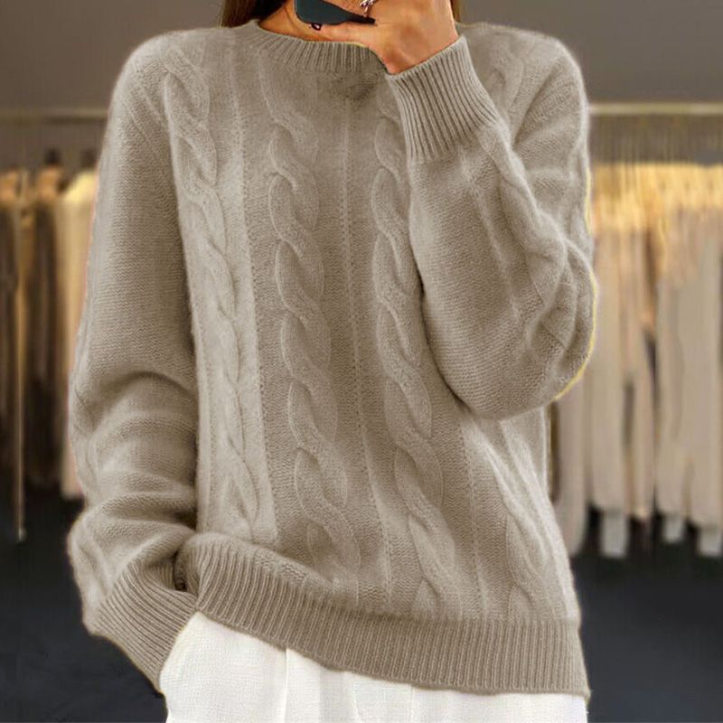 Nathalie - Cozy Knitted Sweater